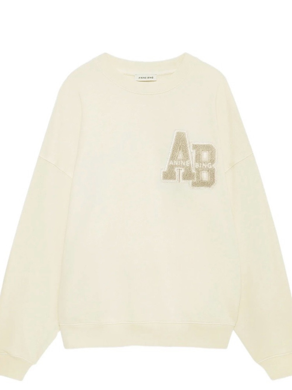 Anine Bing Miles letterman sweatshirt